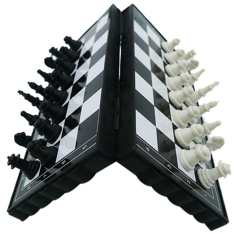 Activity Toys | 1Set Mini International Chess Folding Magnetic Plastic Chessboard Board Game Portable Kid Toy Portable 2022 Drop Shipping