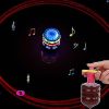 Activity Toys | 2Pcs Magic Music Spinning Top Toys Gyroscope With Colorful Flash Light-Emitting Red Laser Line For Boys Children Kids Bzn