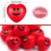 Activity Toys | 36Pcs Valentine’s Day Heart Stress Balls Stress Balls Heart Smile Face Stress Balls For Valentine P