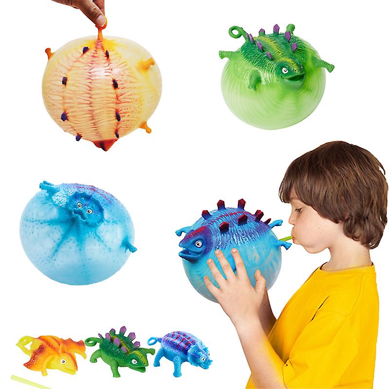 Activity Toys | 5Pcs Tpr Inflatable Animal Vent Toy Inflatable Dinosaur Bobo Ball-Random Style