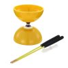 Activity Toys | Diabolo Toy With Rods Triple Bearing Skill Toy For Gift Grassland Adult Kids Yellow