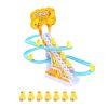 Activity Toys | Electric Duck Climbing Stairs Toy With Led Flashing Lights For Baby Children