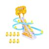 Activity Toys | Electric Duck Climbing Stairs Toy With Led Flashing Lights For Baby Children