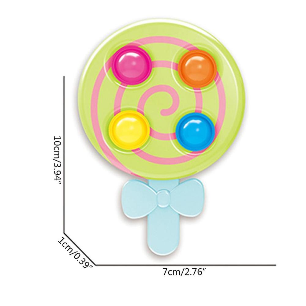 Activity Toys | Plastic Simple And Mini P-Op -Shaped Pressure Vent Toy For Kids Girl