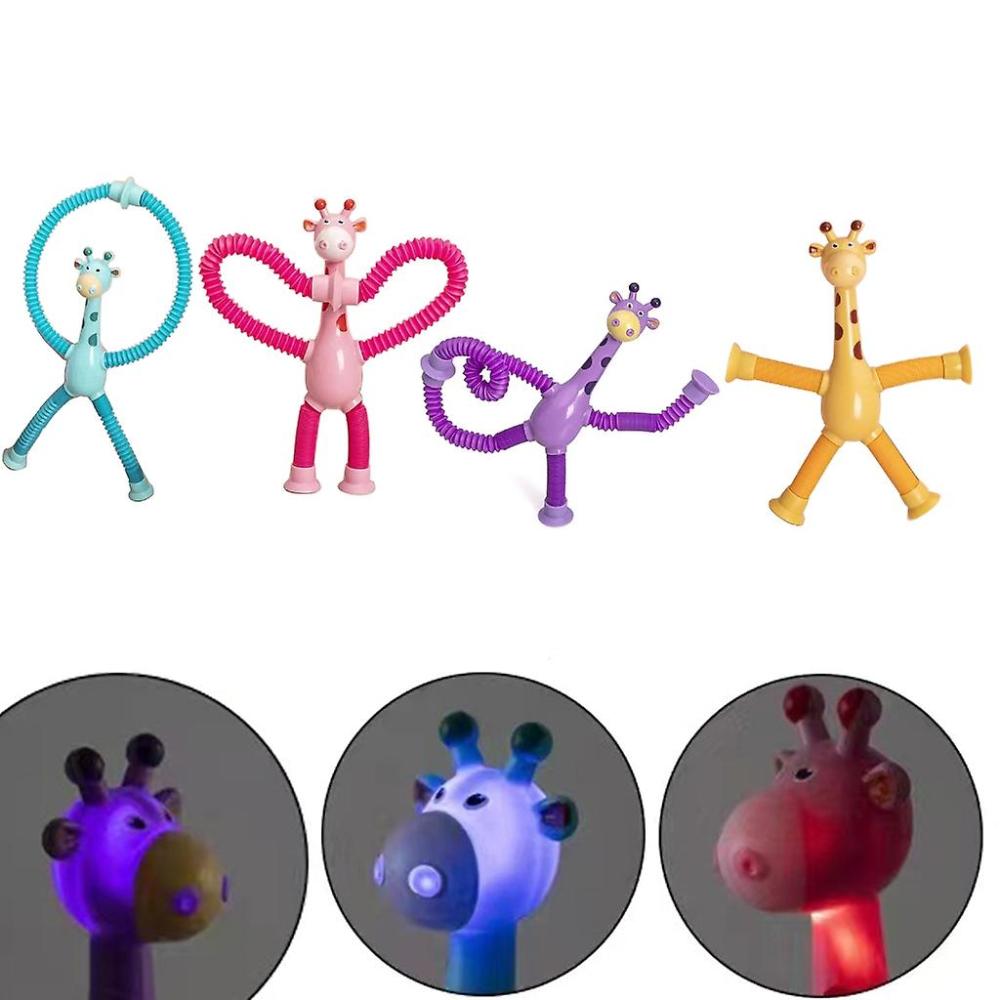 Activity Toys | Popping Tube Stretch Light Up Sensory Toy For Toddlers Party Favor For Kids