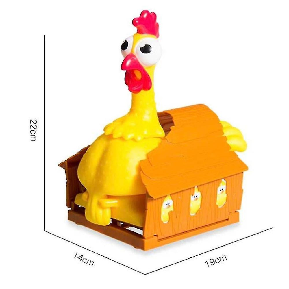 Activity Toys | Squawk Chicken Game Lucky Laying Hens Funny Props Toy