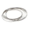 Activity Toys | Wabjtam 3D Magic Toy Arm Slinky Toroflux Flippy Flux Flow Rings Spinner Dynamic Bracelet, Silver