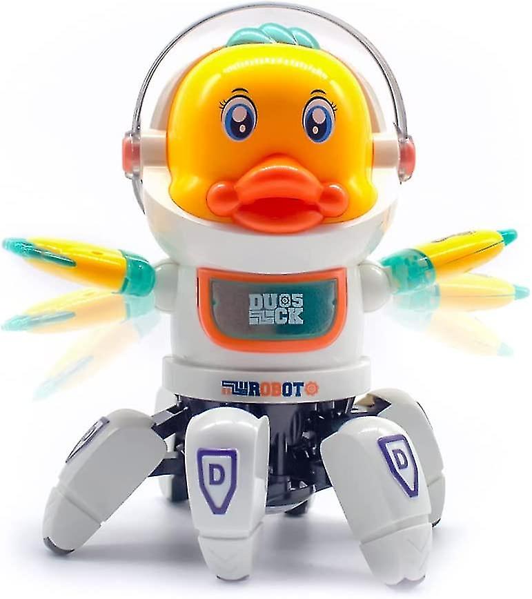 Activity Toys | Wabjtam Music Interactive Duck Toy Electric Toy With Light And Sound, Dancing Robot With Space Elements Designed For Babies, Babies, Kids (Octopus Sha