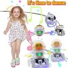 Activity Toys | Wabjtam Music Interactive Duck Toy Electric Toy With Light And Sound, Dancing Robot With Space Elements Designed For Babies, Babies, Kids (Octopus Sha