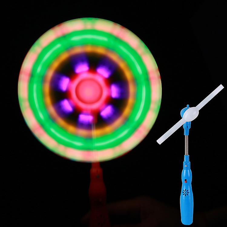 Activity Toys | Windmill 3Pcs Flashing Light Up,Led Rainbow Spinning Windmill,Glows Toy For Present Gift Party