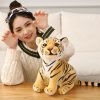 Dolls, Playsets & Toy Figures | 23Cm Simulation Baby Tiger Plush Toy Stuffed Soft Wild Animal Forest Tiger Pillow Dolls For Kids Boys Birthday Gift