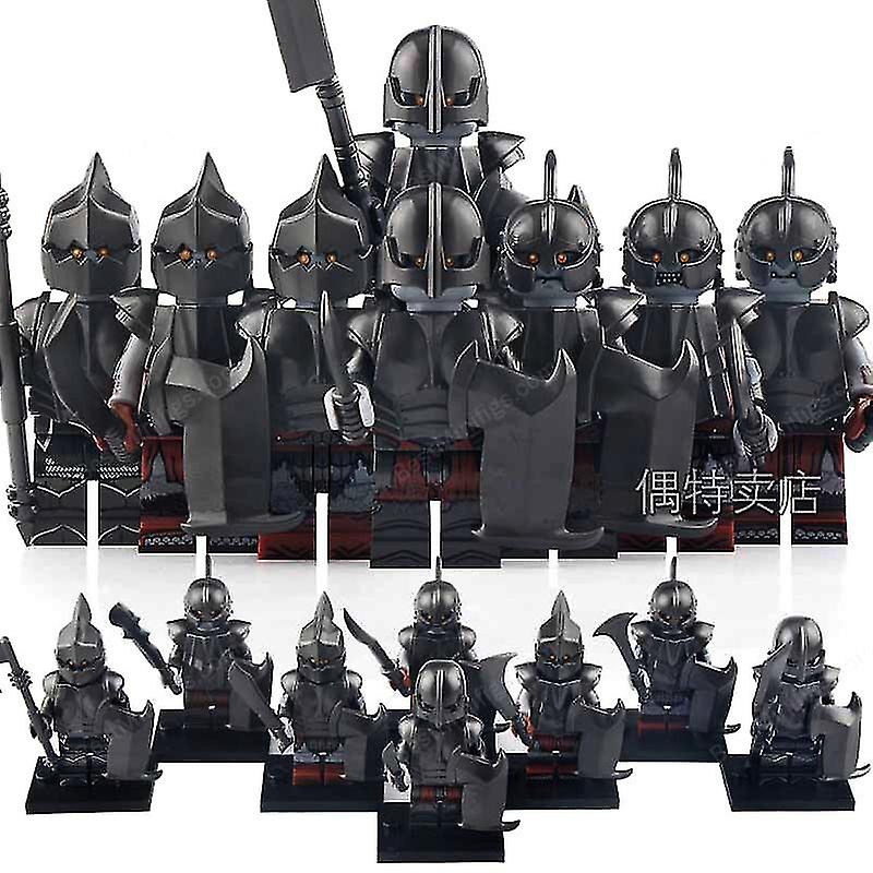 Dolls, Playsets & Toy Figures | 8Pcs The Lord Of The Rings Dol Guldur Orcs Gundabad Orcs Mordor Orcs Minifigures Building Blocks Action Toy Figures