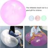 Activity Toys | 4 Pcs Bubble Ball Toy For Adults Kids Inflatable Water Ball Beach Garden Ball Soft Rubber Ball-40Cm(15.7Inch)